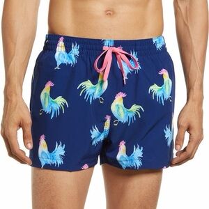 Chubbies The Fowl Play Stretch Swim Trunks L
